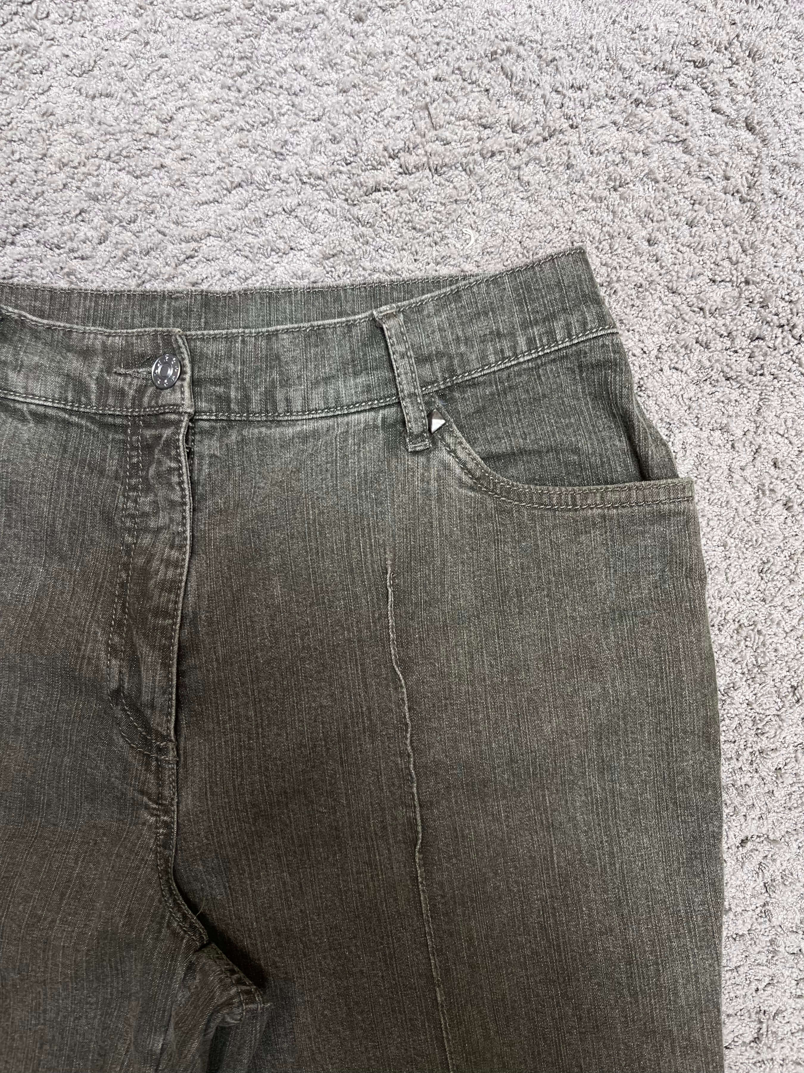 Olive Green Denim Pants (30")