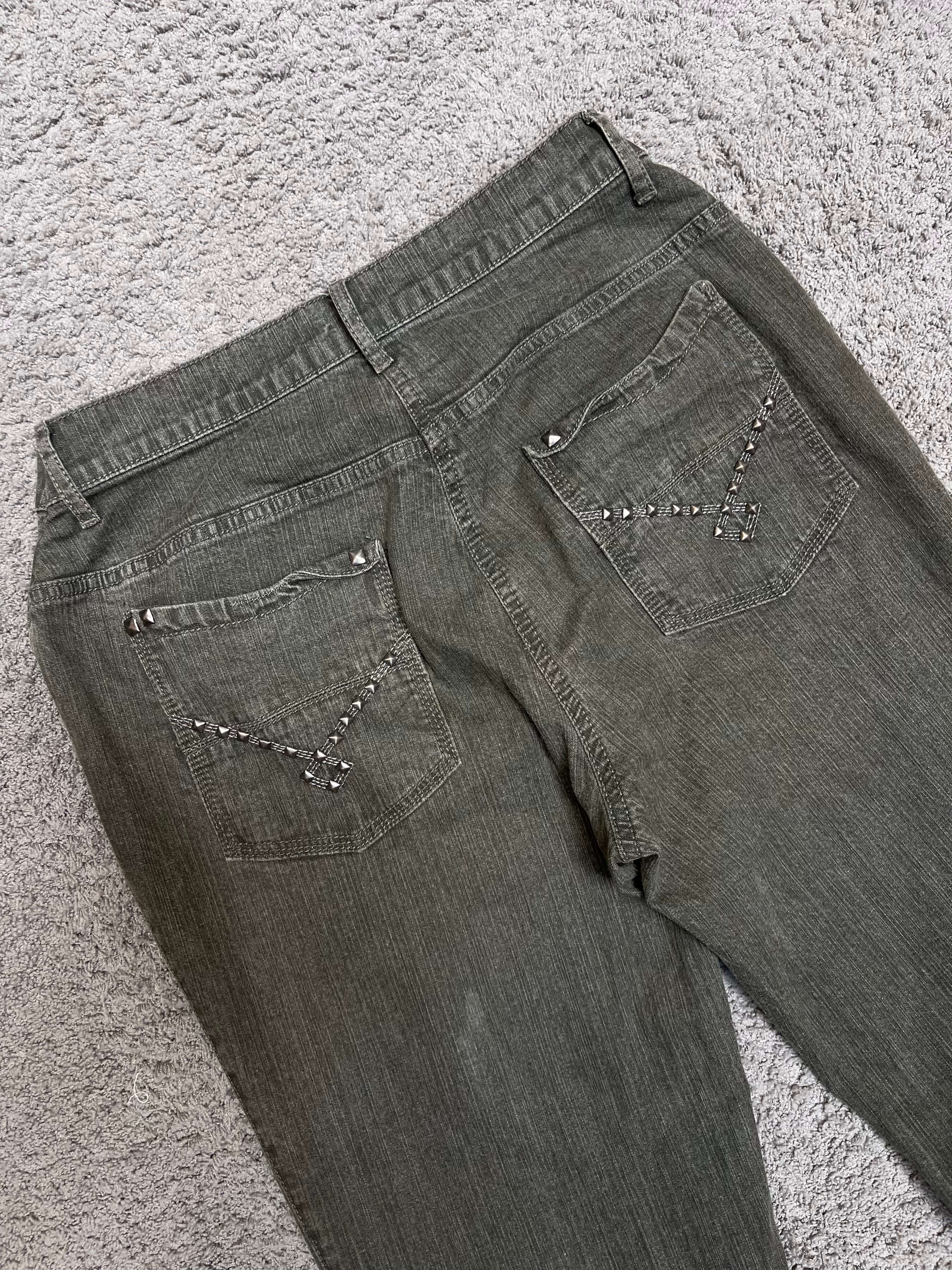 Olive Green Denim Pants (30")