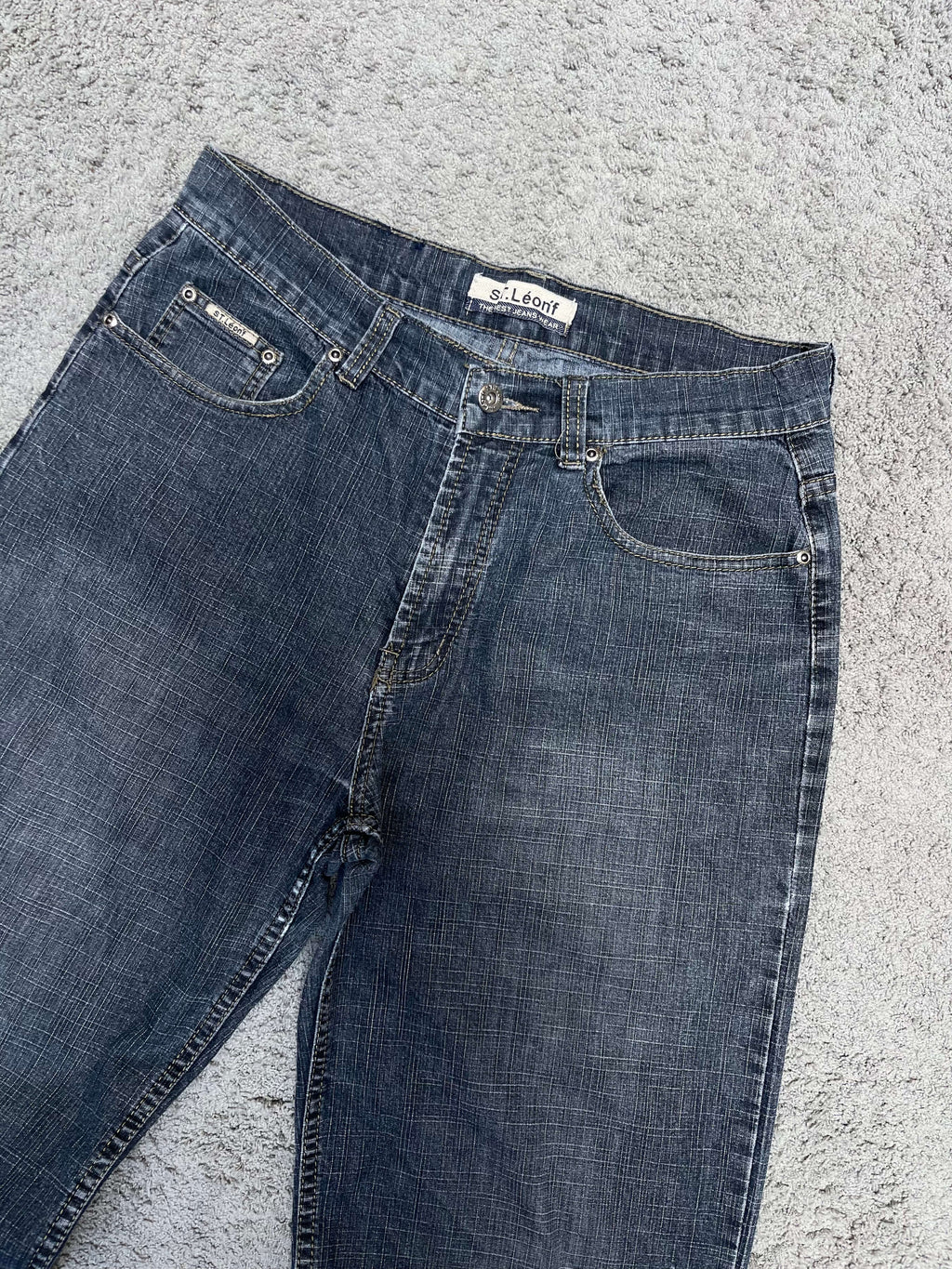 ST. Leonf Blue Washed Jeans (32")