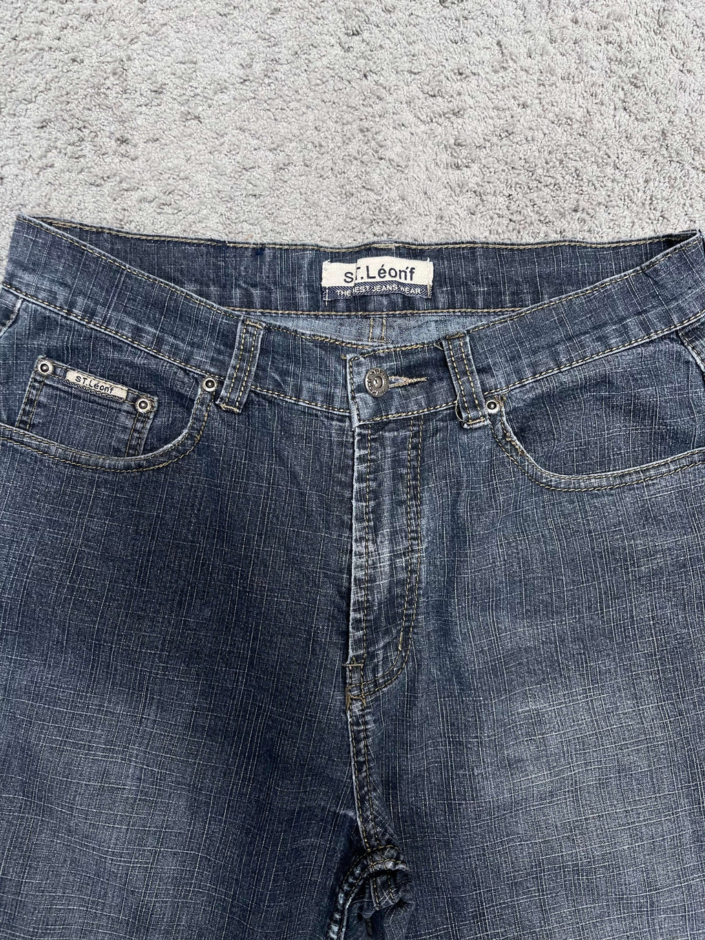 ST. Leonf Blue Washed Jeans (32")