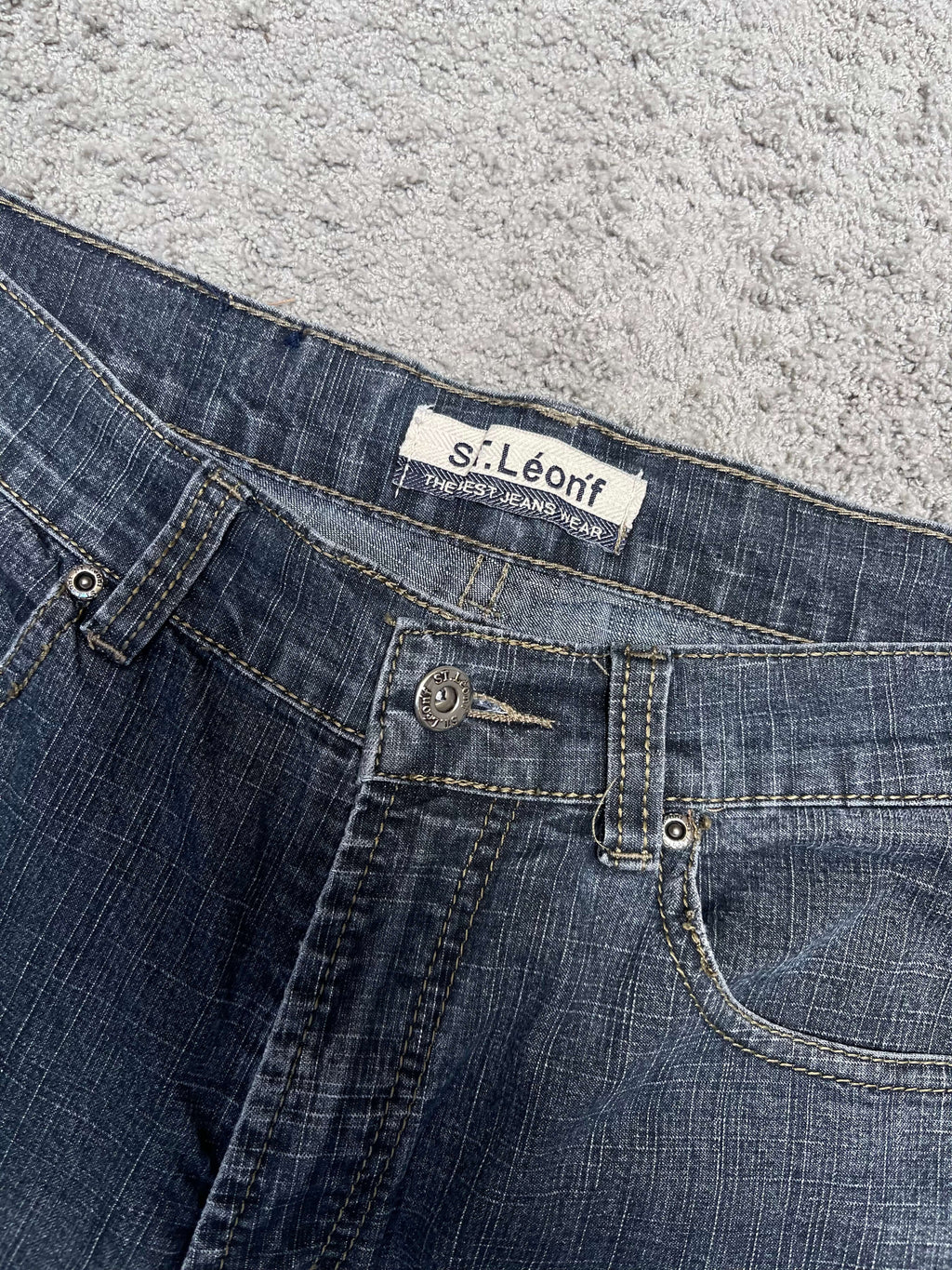 ST. Leonf Blue Washed Jeans (32")