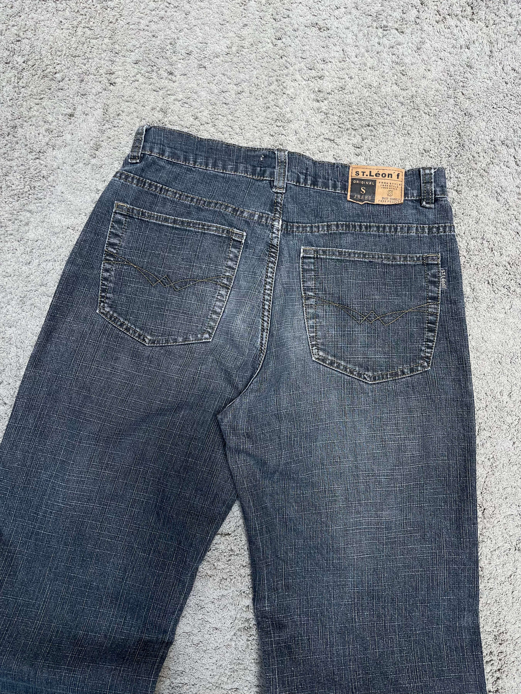 ST. Leonf Blue Washed Jeans (32")