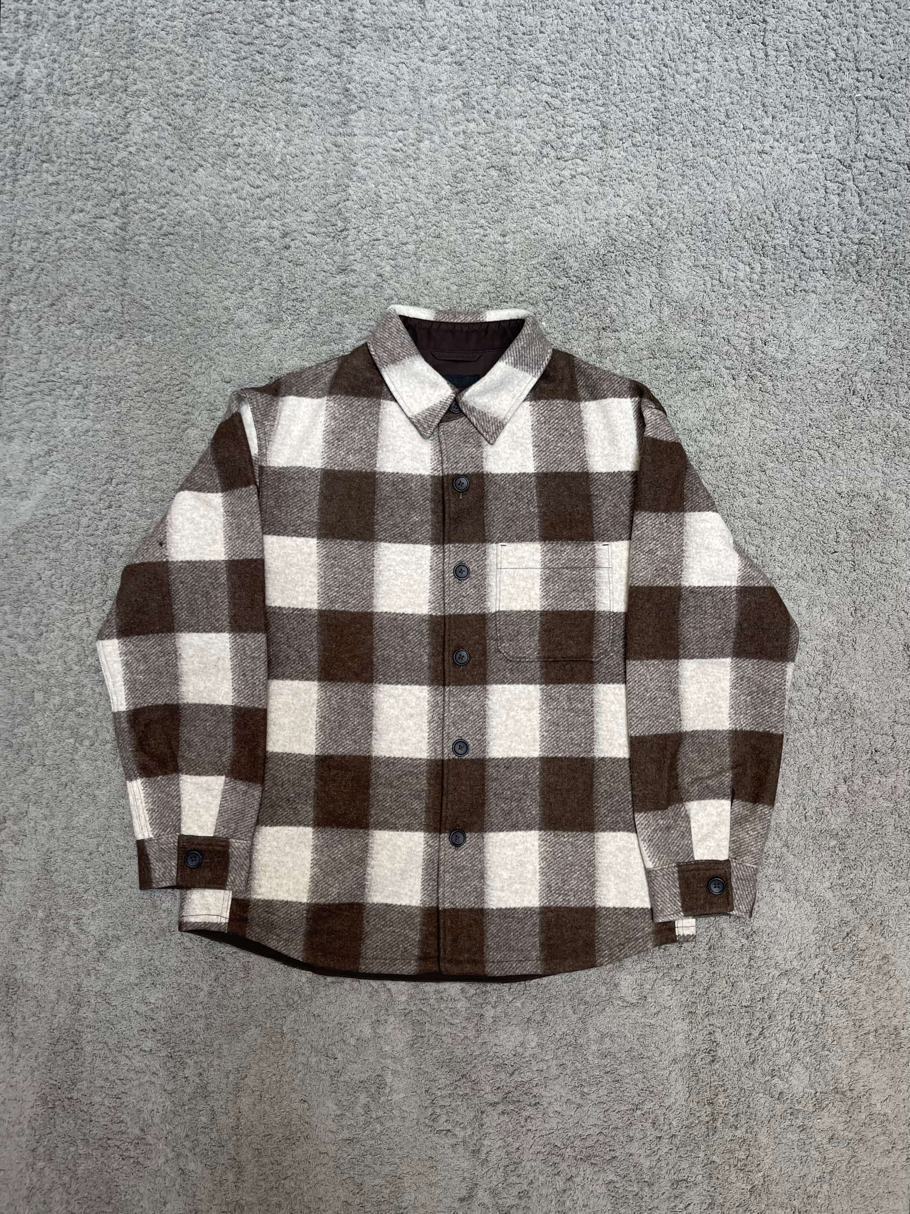 Uniqlo - Checked Overshirt Jacket (L)
