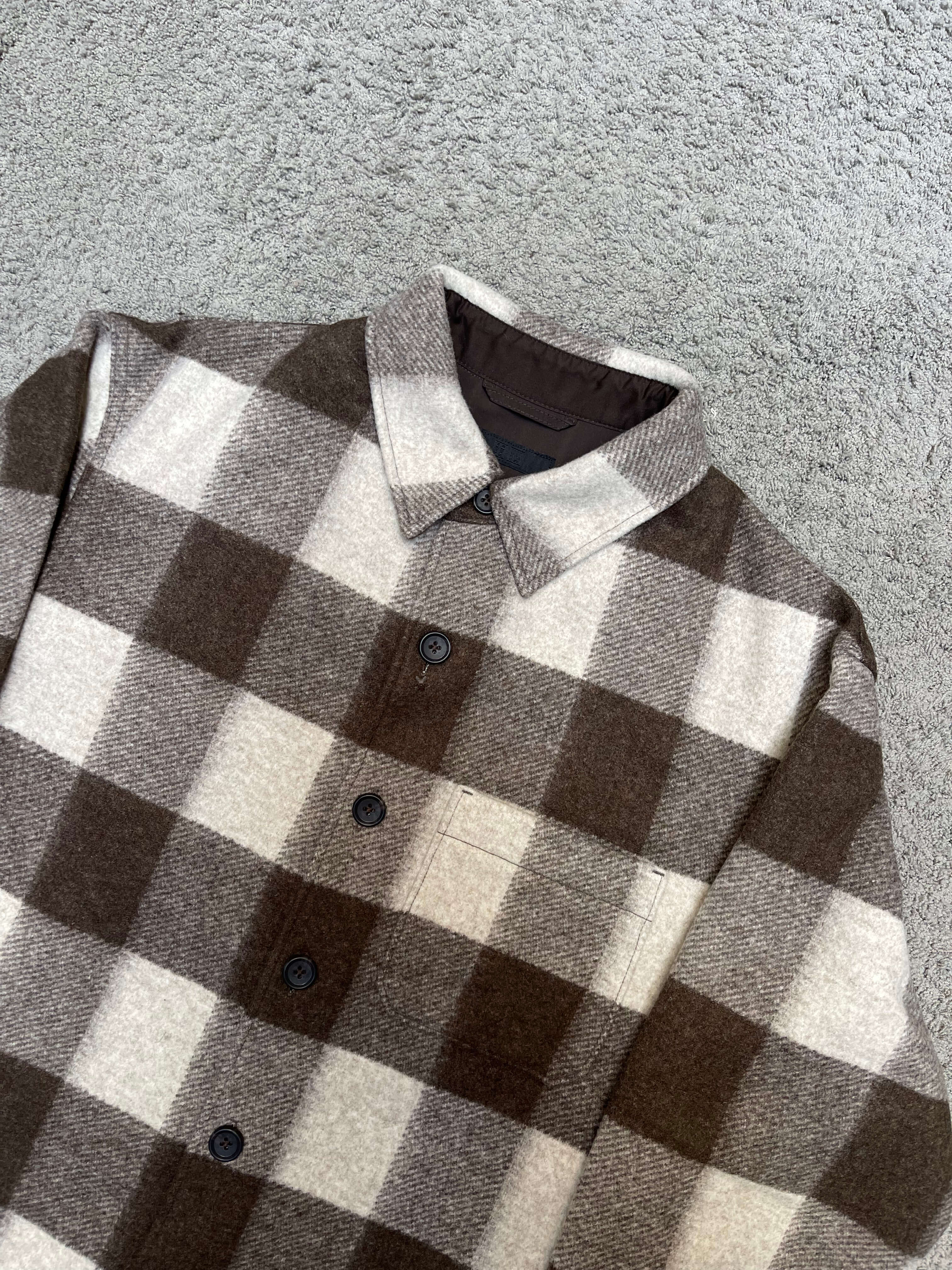 Uniqlo - Checked Overshirt Jacket (L)