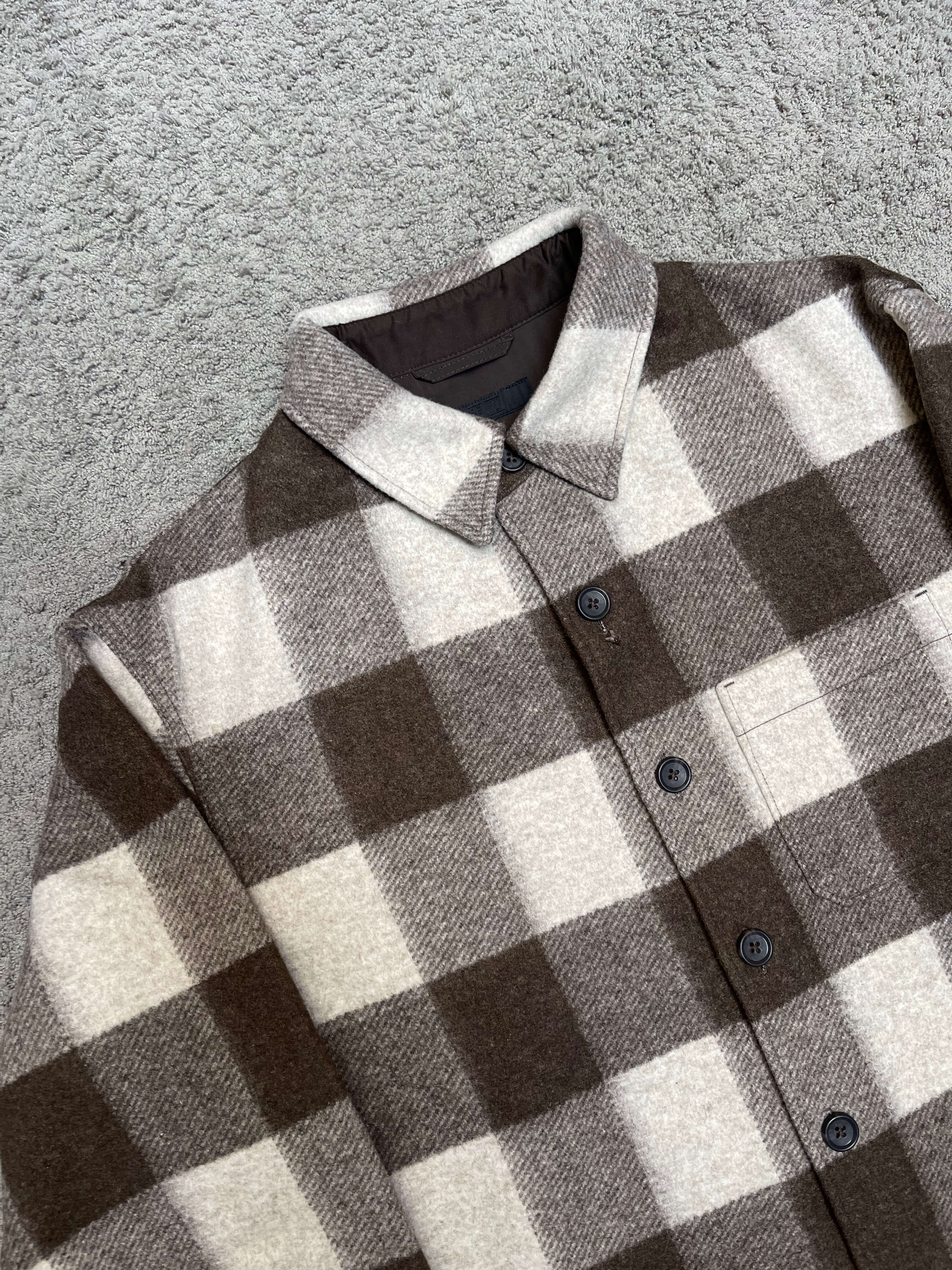 Uniqlo - Checked Overshirt Jacket (L)