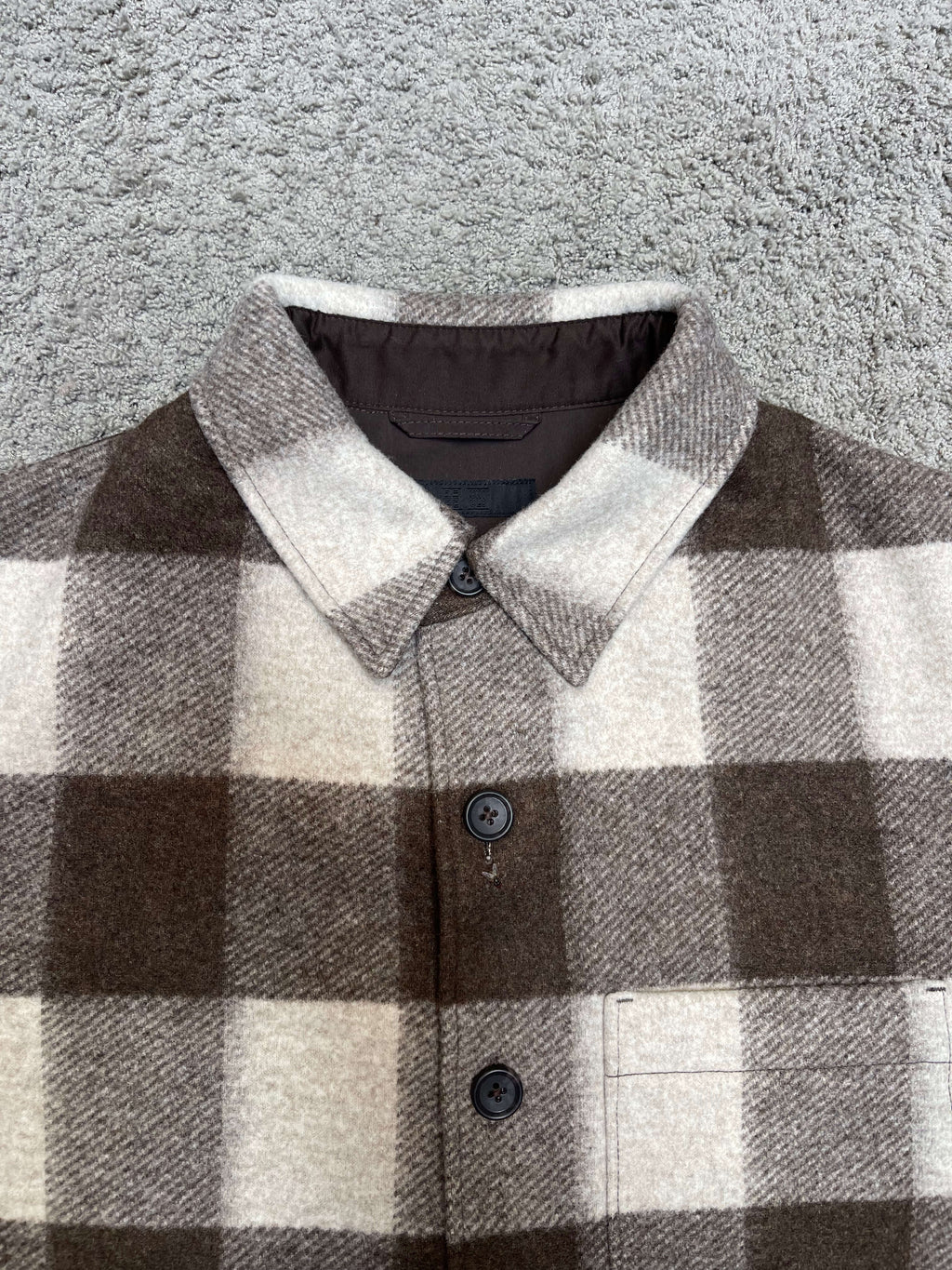 Uniqlo - Checked Overshirt Jacket (L)