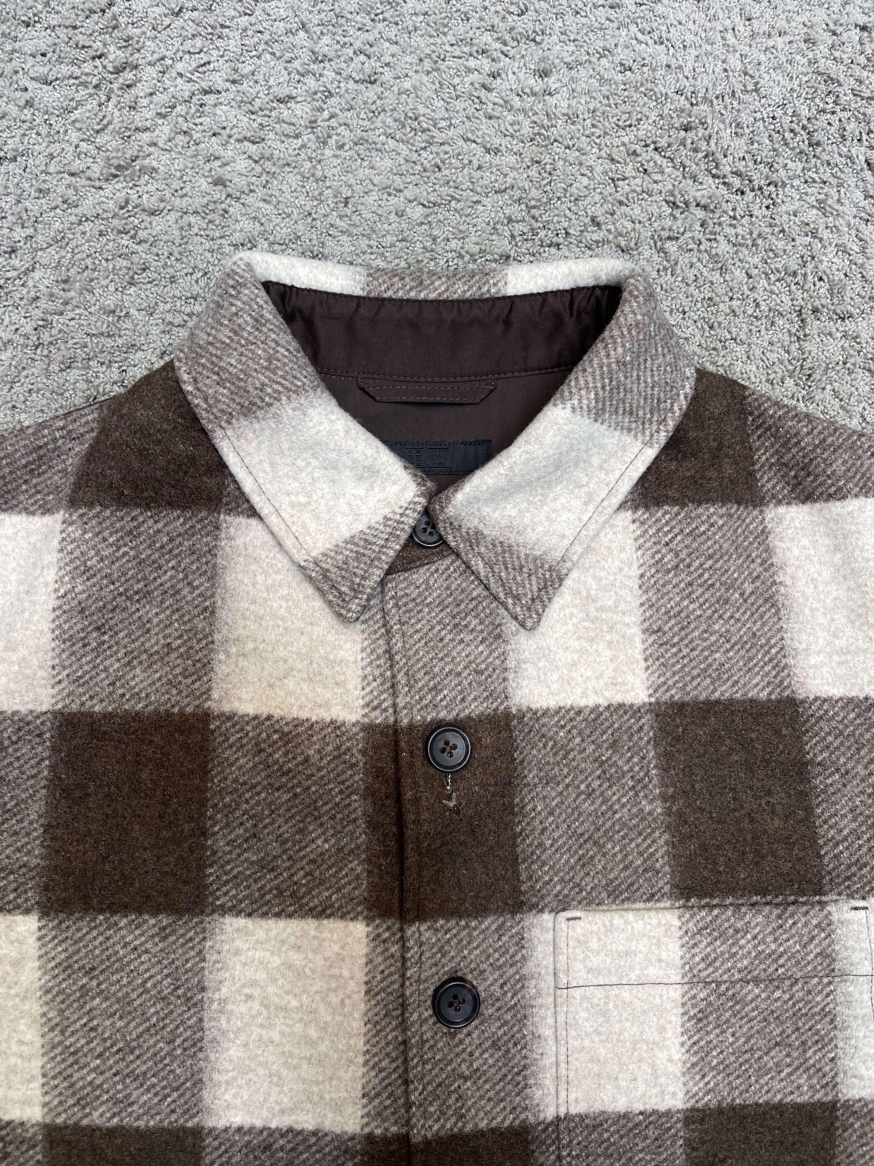 Uniqlo - Checked Overshirt Jacket (L)