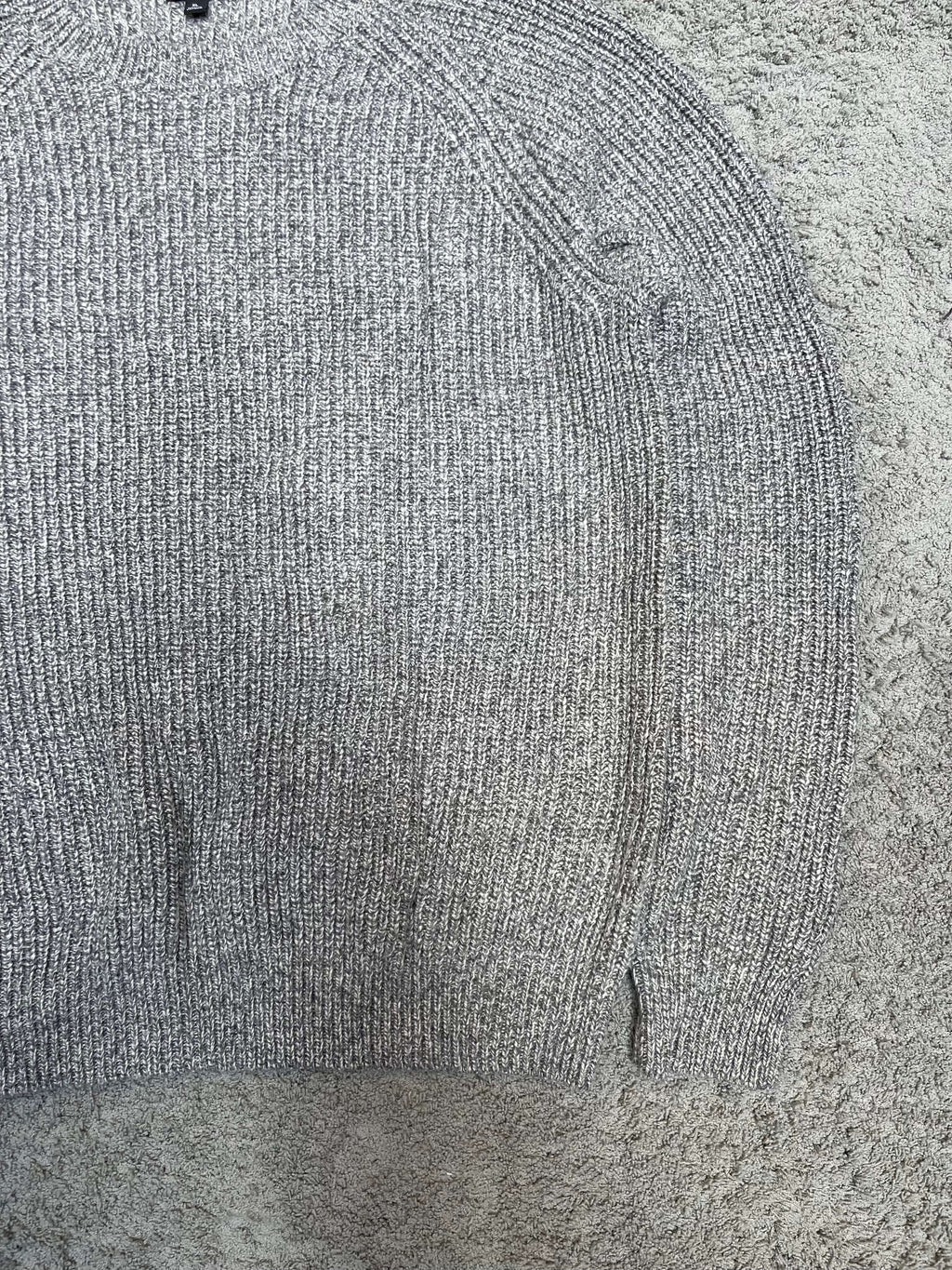 Uniqlo - Knitted Gray Sweater (L)