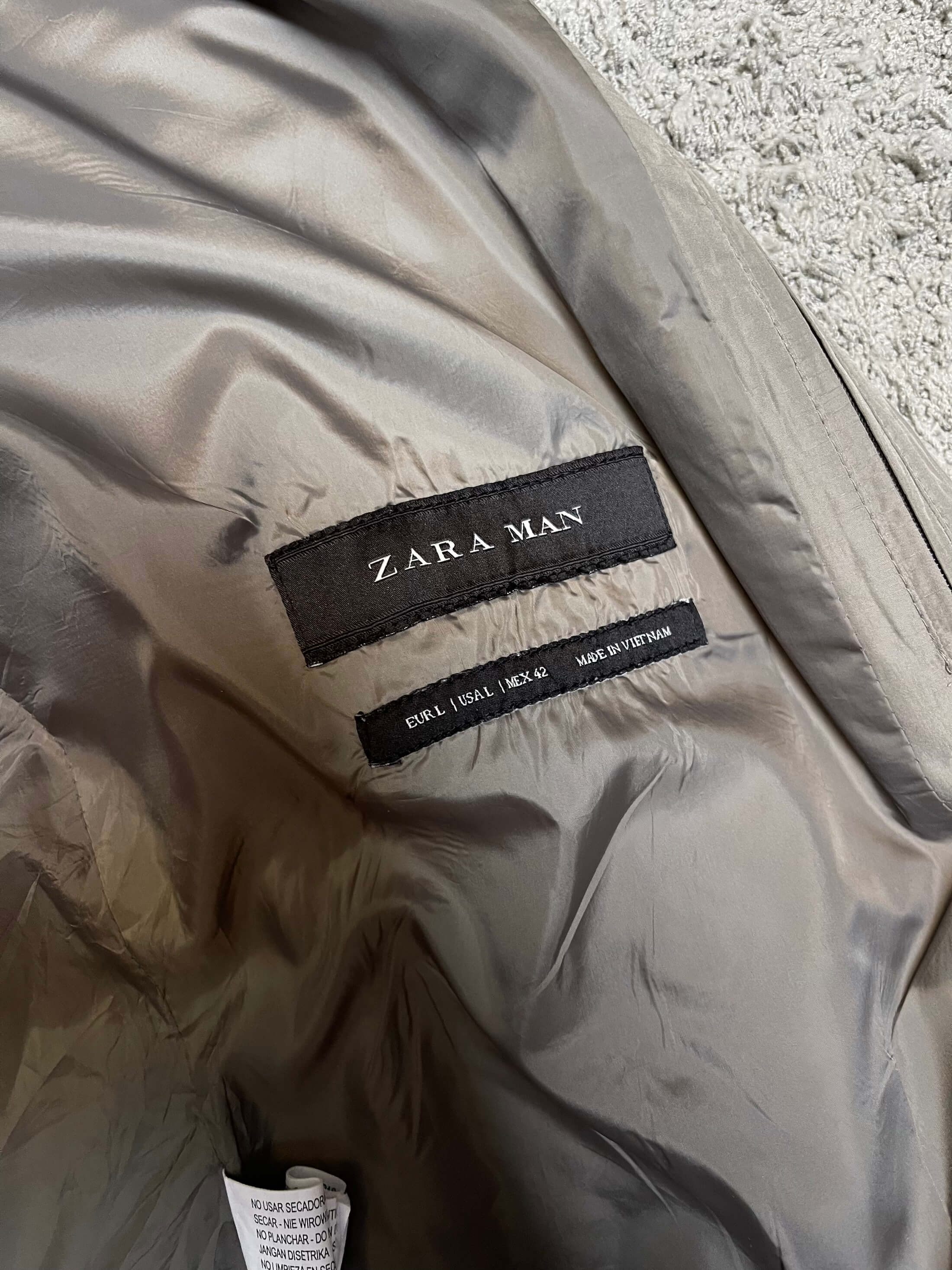 Zara - Green Zipper Jacket (L)